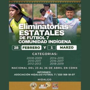 eliminatorias fut 7 hidalgo