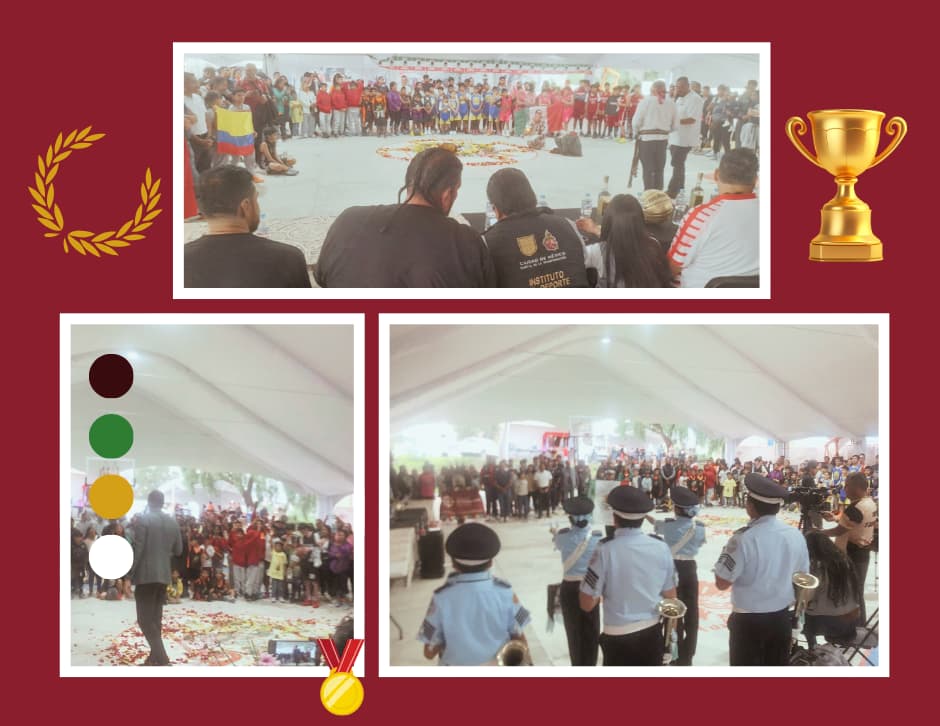 Impresionante Evento Deportivo Indígena blog collage 1