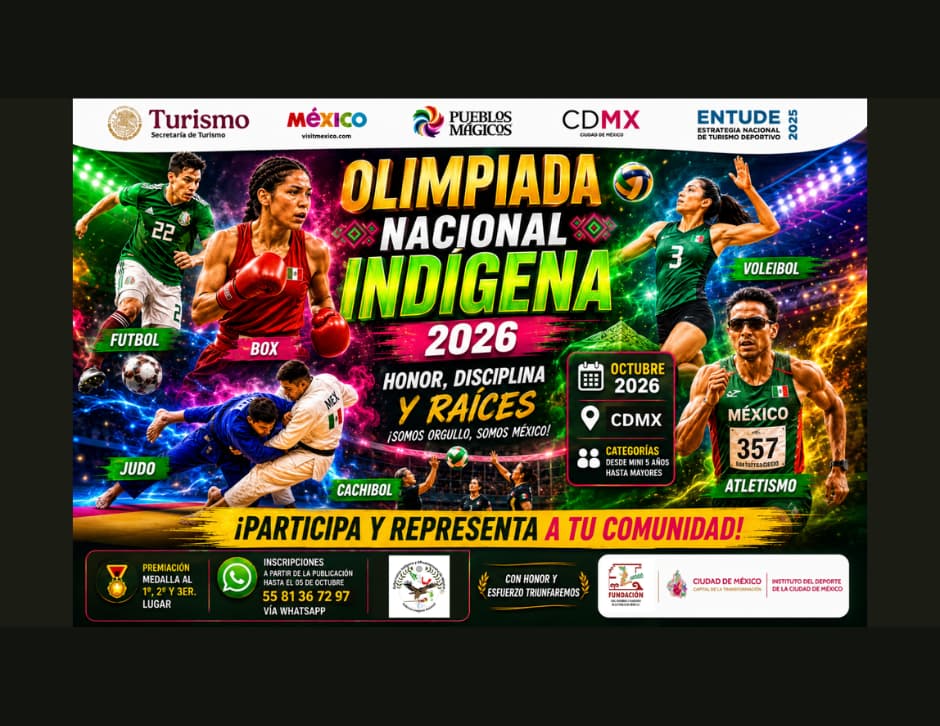 Olimpiada Nacional Indígena 2026 portada blog olimpiada nacional indígena 2026