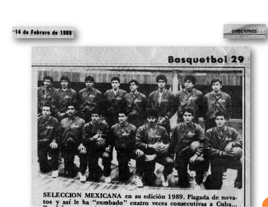 Óscar “El Diablo” Castellanos; una estrella del baloncesto concentración equipo olimpico